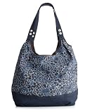 Lucky Brand Handbag, Round Up Indigo Cherry Blossom Tote MULTI