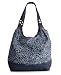 Lucky Brand Handbag, Round Up Indigo Cherry Blossom Tote MULTI