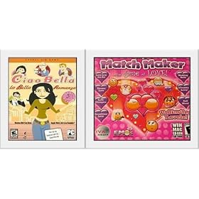 Computer Software Games for Girls: Match Maker...the Game of Love and Ciao Bella