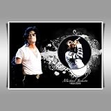 51GUOb0 drL. SL160  MICHAEL JACKSON RIP TRIBUTE A1 CANVAS ART PRINT