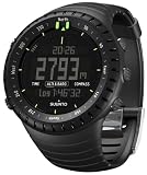 Suunto Core Wrist-Top Computer Watch with Altimeter, Barometer, Compass, and Depth Measurement (All Black)