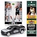 Upper Deck San Antonio Spurs Upper Deck NBA 2007-08 Dodge Charger with Tim Duncan and Tony Parker Trading Card and 2007-08 Fleer Fat Pack