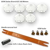 #1 Rated Gm Stepper Motor Repair Kit By Dr.speedometer (6 motor kit) - X27 168 - Fits All 03-06 Chevy Silverados, Tahoes, Yukons, Suburbans +