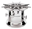 Paderno World Cuisine 11 Inch Stainless Steel Flambe Burner