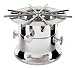 Paderno World Cuisine 11 Inch Stainless Steel Flambe Burner