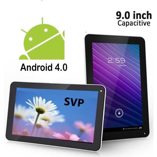 SVP 9" Android 4.1, Dual Core, Skype, YouTube, Wifi, Flash, Dual Core Touchscreen Tablet