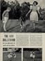 The New Hollywood - Stars now build homes, live quietly and raise children. Merle Oberon takes time out from a heavy schedule of picture making to play with her young nephews, Michael and David Korda. Also pictured are Brenda Marshall at a quiet housewarming for John Maschio, her agent, where she chats with Richard Greene, June Duprez, and Lana Turner. "The Sun Tan Club" includes Martha O'Driscoll, Adele Pearce and Katherine McVeigh. Betty Grable exercises on the beach at Malibu. Bing Crosby's family, Bette Davis, Ray Milland and his son, Daniel David, Loretta Young gardening, a game of jacks occupies Director Garson Kanin, Cary Grant, and Irene Dunne on a set at the RKO lot. ..... 1940 LIFE Magazine Article, A4955A.