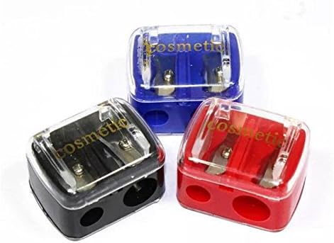 RowNumber1 Novelty Partical 1x Cosmetic Pencil Sharpener Suitable for Eyeliner Eyebrow Lip Pencil Sharpening