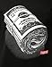 URBANCREWS Mens Hipster Hip Hop Roll of Money T-Shirt Black Large