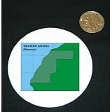 3 button pin printed with Western Sahara by Shop Zeus
