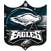 Philadelphia Eagles - Helmet Plaque Clock NFL Pro Football