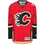 NHL Men's Calgary Flames Reebok Edge Premier Team Jersey - 7185A519Hpjcfl (Red, Large)