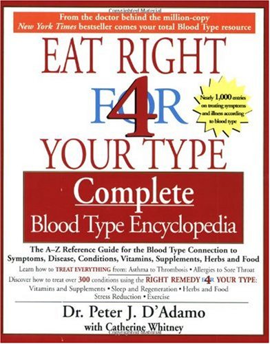 Eat Right for Your Type Complete Blood Type Encyclopedia