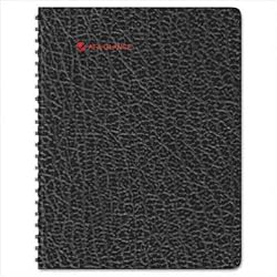 At-A-Glance 70-864-05 Weekly/monthly appointment book for 2009 ,1-week/spread, hourly appts, 8-1/2 x 11, black