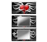 Devil Heart Decorative Protector Skin Decal Sticker for Nintendo DS Lite