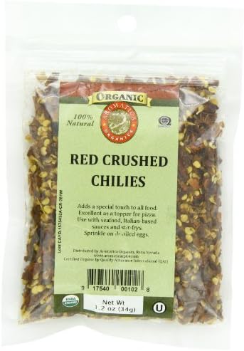 Aromatica Organics Crushed Chilies, 1.2-Ounce