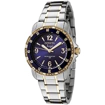 Invicta Women's 0548 Angel Collection 18k Gold-Plated and Stainless Steel Watch