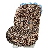 Baby Bella Maya Toddler Car Seat Cover in Leopard... by Baby Bella Maya