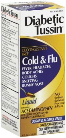DIABETIC TUSSIN COLD and FLU LIQ