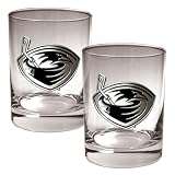 Atlanta Thrashers NHL 2pc Rocks Glass Set - Primary Logo