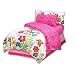 Pink Hibiscus Twin Bedding Sheet Set 200TC Pink Hibiscus Twin Bedding Sheet Set 200TC