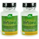 Martek Life's DHA 200mg All-Vegetarian Softgels, 60 Count (Pack of 2)