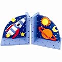 Rocket Bookend Set
