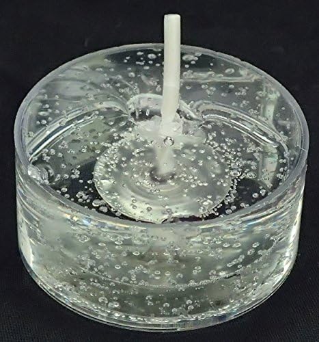 GARDENIA - 12 Clear Gel Tealights