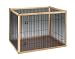 Iris Wood & Wire Pen with Plastic Floor Tray 46 x 37