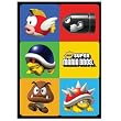 Super Mario Bros. Sticker Sheets (4) Party Supplies