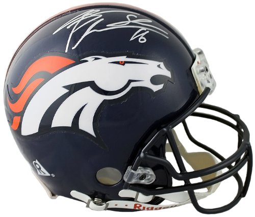 Jake Plummer Signed Autographed Denver Broncos Authentic Full-Size Helmet