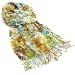Collection XIIX Women's Painterly Blooms Wrap, Army Green, One Size