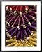 Colorful Spools of Thread Hang in the Market, Fes, Morocco Places Framed Art Poster Print by John & Lisa Merrill, 31x39