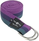 Hugger Mugger D-Ring Yoga Strap 6-Foot (Multi)