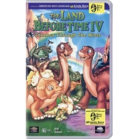 The Land Before Time IV - Journey Through the Mists (American Sign Language Edition) [VHS]