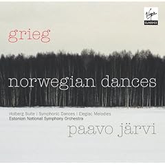 Grieg: Norwegian Dances 'Symphonic Dances', '2 Elegiac Melodies', 'Holberg Suite' - Paavo Jarvi