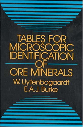 Table for Microscopic Identification of Ore Minerals