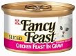 Fancy Feast Gourmet Cat Food Sliced Chicken Feast in Gravy, 3-Ounce Cans (Pack of 48)