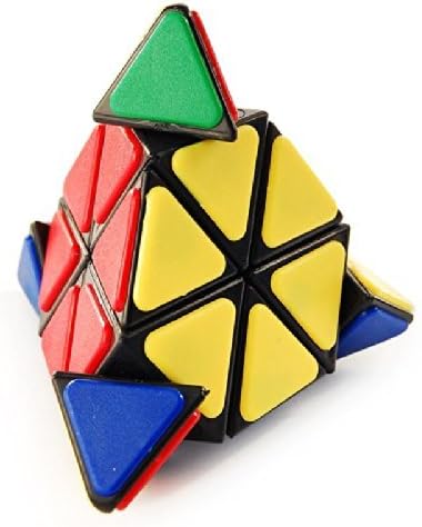 MILLIONACCESSORIESÃ'Â® Pyraminx Tile Puzzle Cube - Black by Millionaccessories