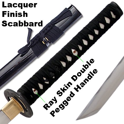 Rurouni Kenshin Affordable Handmade Reverse Blade Katana with DISPLAY GIFT BOX