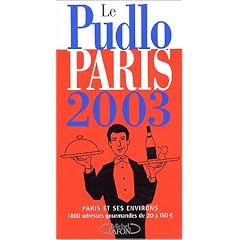Le Pudlo Paris 2003