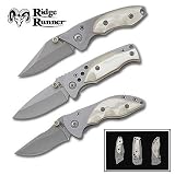 Ridge Runner Pearl 3 Piece Folding Knife Set