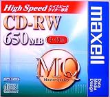 maxell CDRWH74MQ.1P �ǡ�����CD-RW��ǥ���650MB�ϥ����ԡ��ɥ饤�����б�(4~10��®)