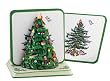Spode Christmas Tree Coaster 5-Piece Set