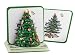 Spode Christmas Tree Coaster 5-Piece Set