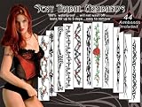 Sexy Tribal Arnbands Temporary Tattoos