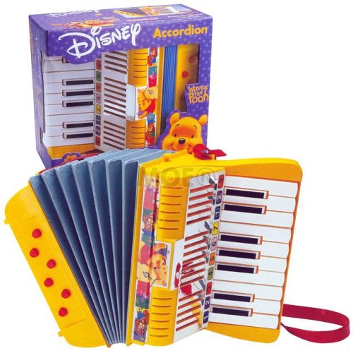 Childrens Toyshop  Toys : Bontempi Winnie the Pooh Accordion