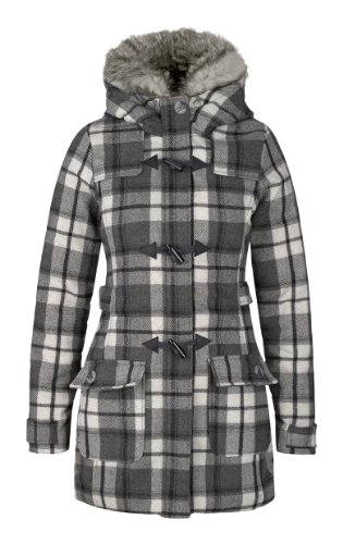 Bench Damen Dufflecoat DUFFLER, charcoal, XS, BLKA1319_GY002 Preisvergleich