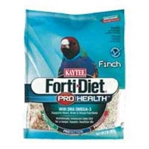 Kaytee Forti Diet Pro Health Food for Finch, 2-Pound