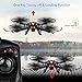 GoolRC Wifi FPV Drone with 1.0MP HD Camera Live Video,Altitude Hold & One Key Return Phone Control RC Quadcopter